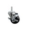 Service Caster 3 Inch Phenolic Wheel Swivel 58 Inch Threaded Stem Caster with Brake SCC SCC-TS20S314-PHS-TLB-58212 - alternate 1